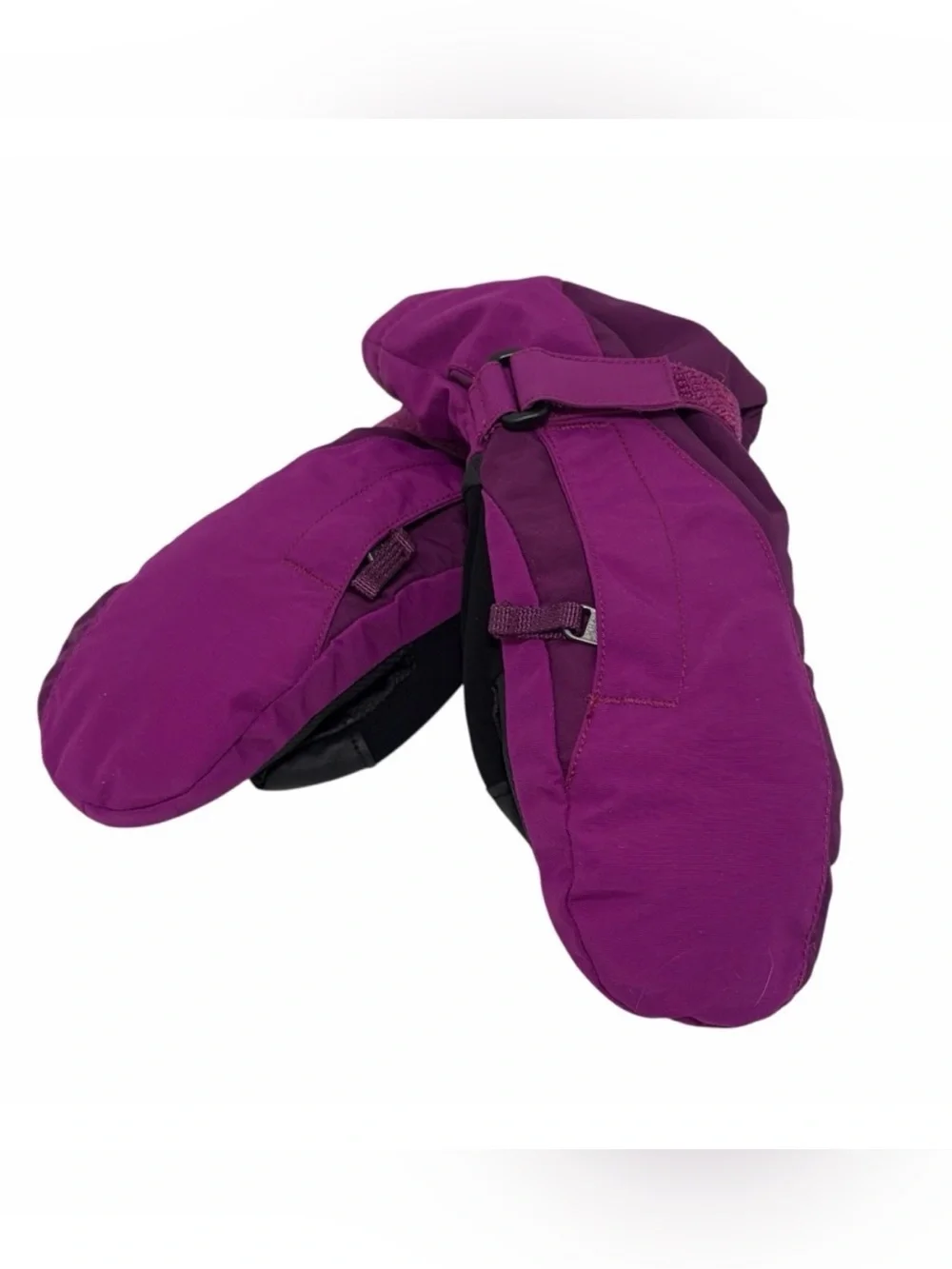 Lands’ End Kids Squall Snow Mittens Girls Raspberry Pink - New - Size 5